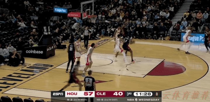 开云体育世界杯动态：申京28+11+7准三双亨特25+4 火箭力克骑士